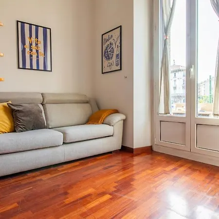 Station 5 Min - Double Bed Caiazzo 4 Guests Wifi * Милан
