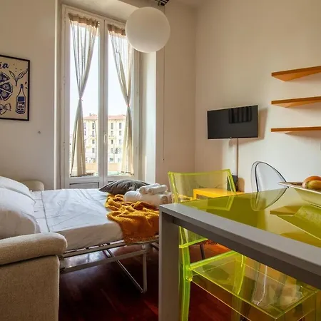 Station 5 Min - Double Bed Caiazzo 4 Guests Wifi Апартаменты Милан